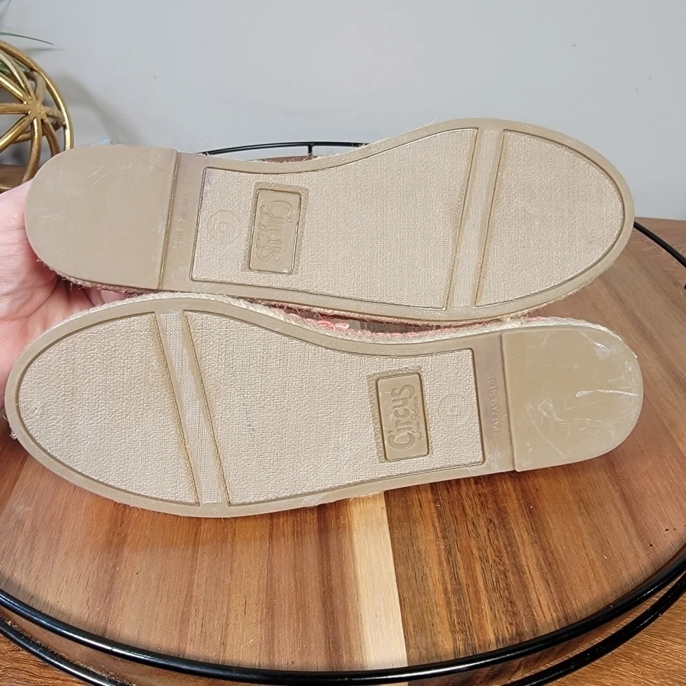 Circus by Sam Edelman Laila Pink Espadrilles Flats Size 6